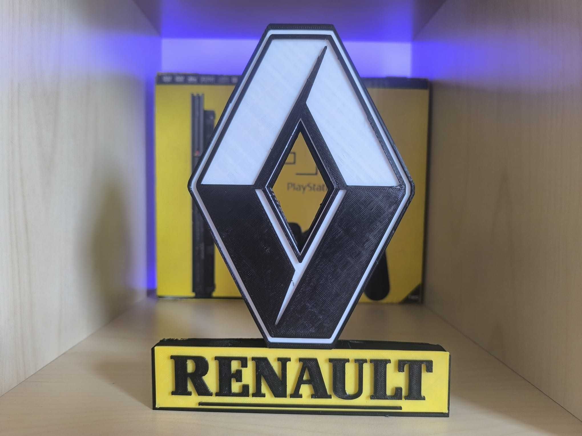Luminária - Lightbox "Renault"
