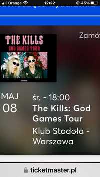 Bilety The KILLS Stodoła 8.05.24r Siedzące 5 od metrów Sceny