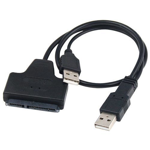 PC - Cabo USB para SATA - 22 Pinos - NOVO