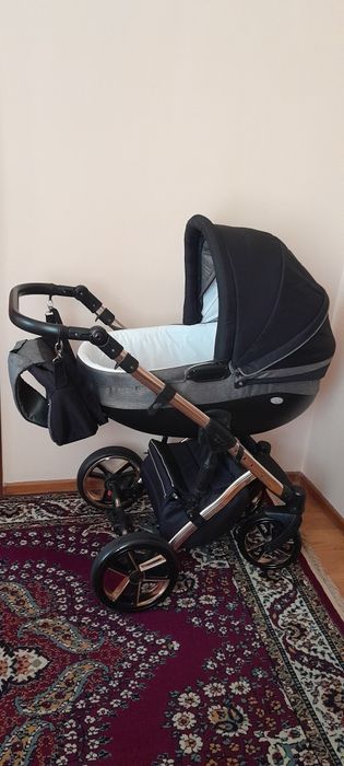 Дитяча коляска baby merc faster style 3 в 1 в чудовому стані