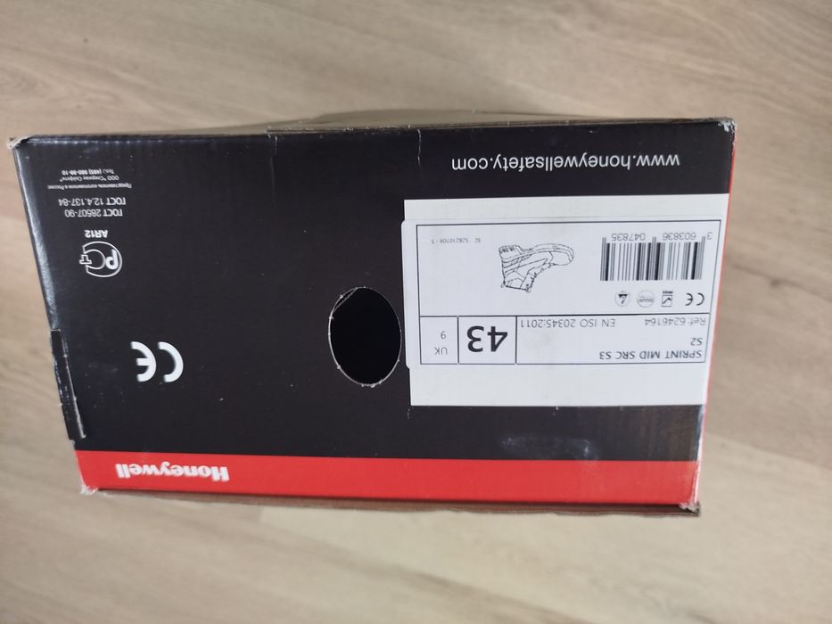 Obuwie robocze HONEYWELL SPRINT MID - S3 rozmiar 43
