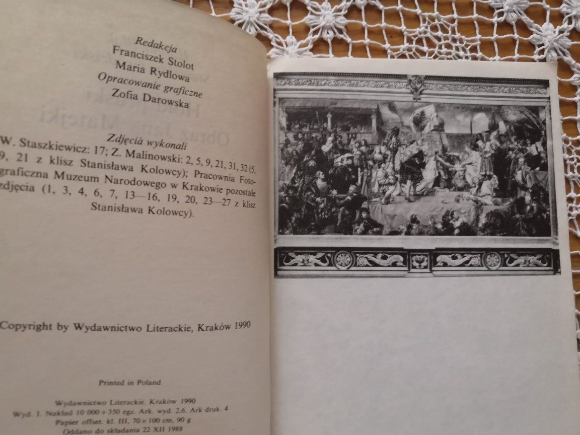 Hołd Pruski obraz Matejki H. Błak, S. Grodziski