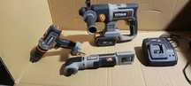 Zestaw titan młotowiertarka , wkrętarka,  multitool