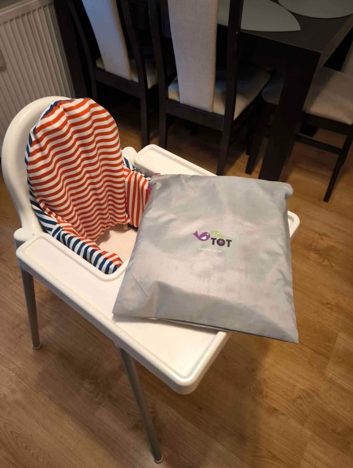 Krzesełko IKEA, Tidy TOT,  kompletne, podgrzewacz butelki