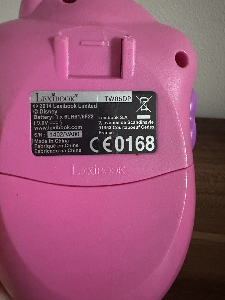 Krótkofalówki dla dzieci / walkie talkie LexiBook Disney