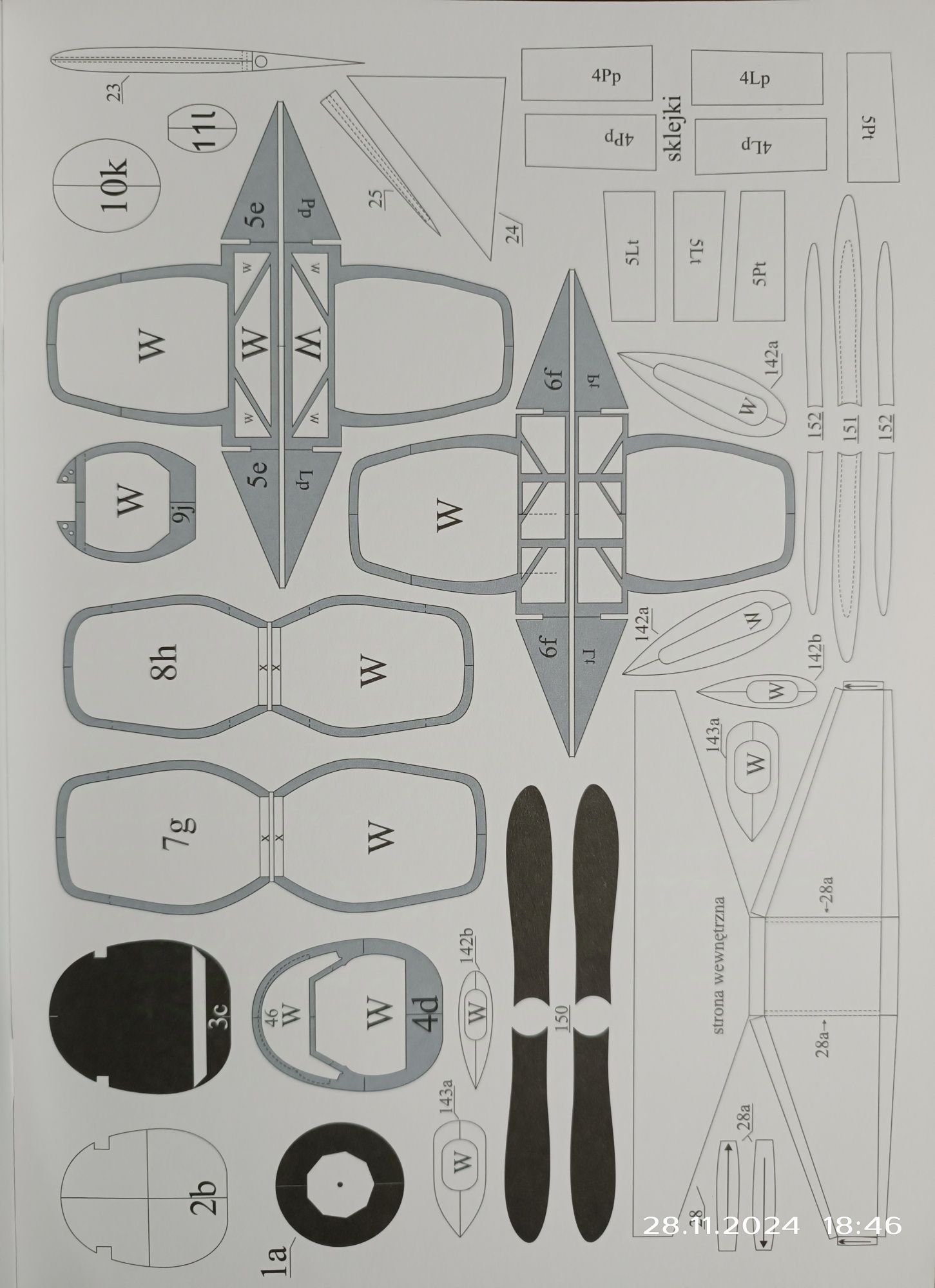 Model samolotu PZL - 23 Karaś Mały Modelarz 1-2-3/2015