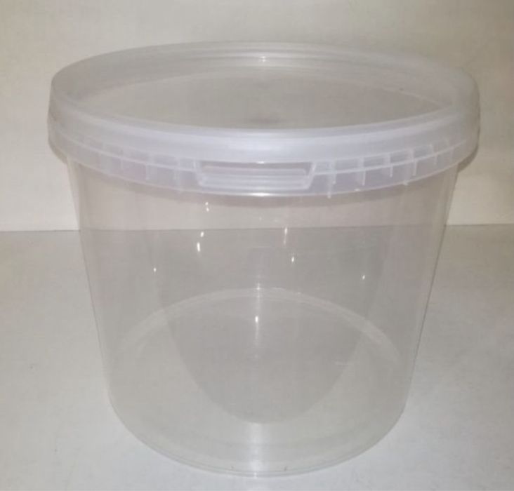 Wiadra, wiadro plastikowe 3l bezbarwne transparentne ATRST