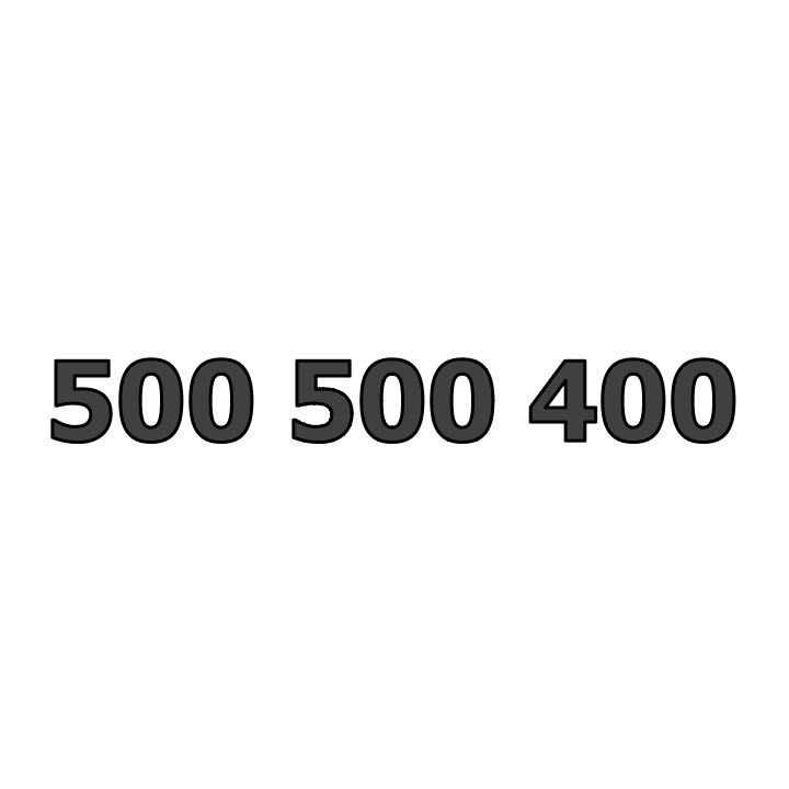 500 500_400 Złoty łatwy numer starter karta sim  / Faktura