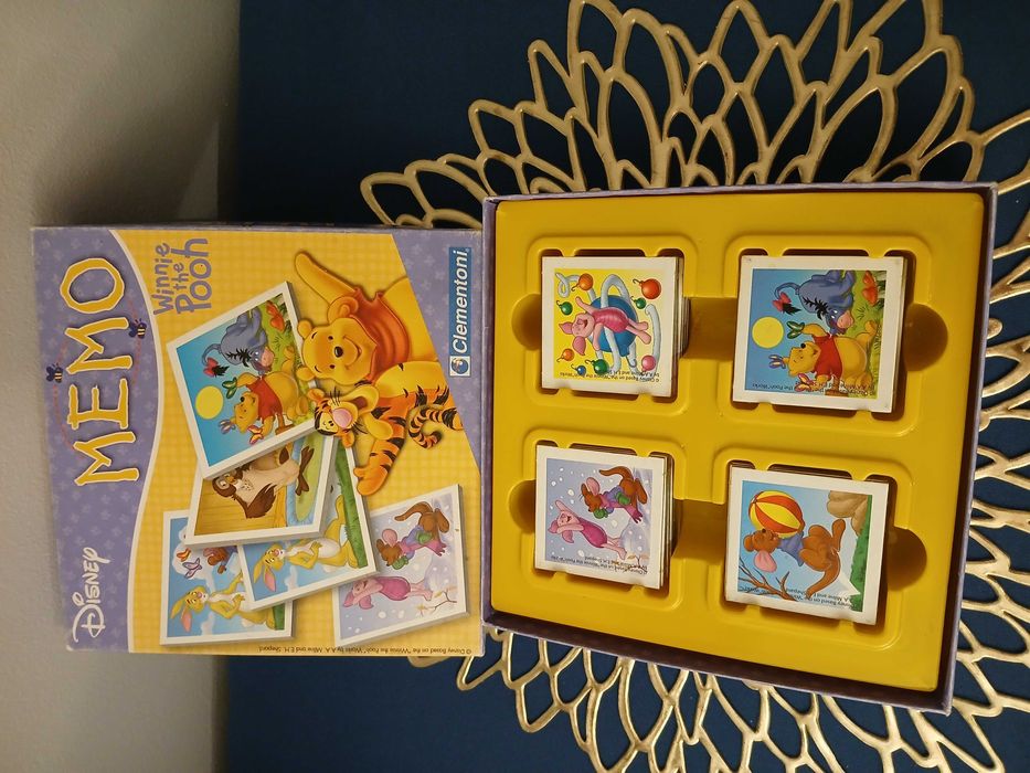 Disney Memo Kubuś Puchatek, 48 el, Clementoni