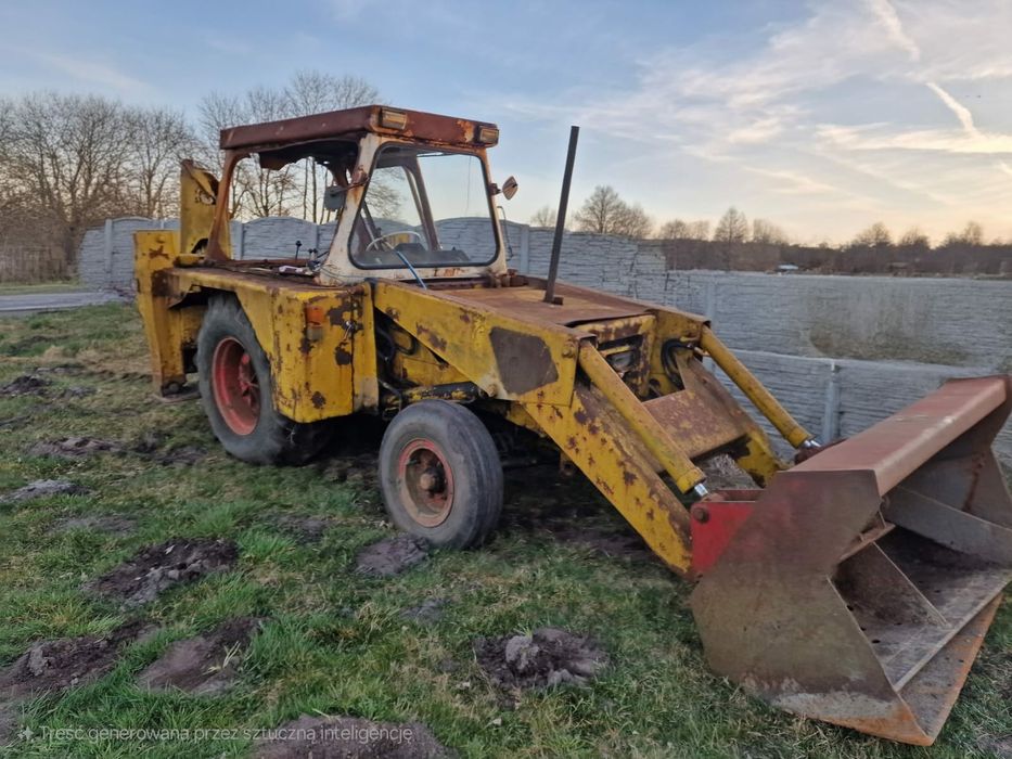 Koparko ladowarka Jcb 3c 75r 3x lyzka silnik leylans