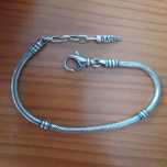 Elegante pulseira Amor e Bacio EXCELENTE estado