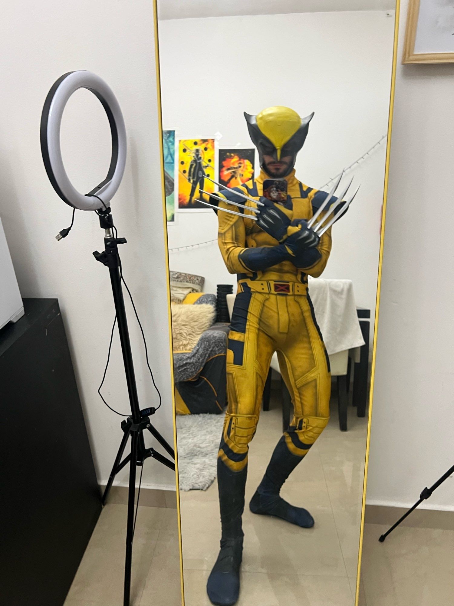 Máscara Wolverine Adulto e Criança