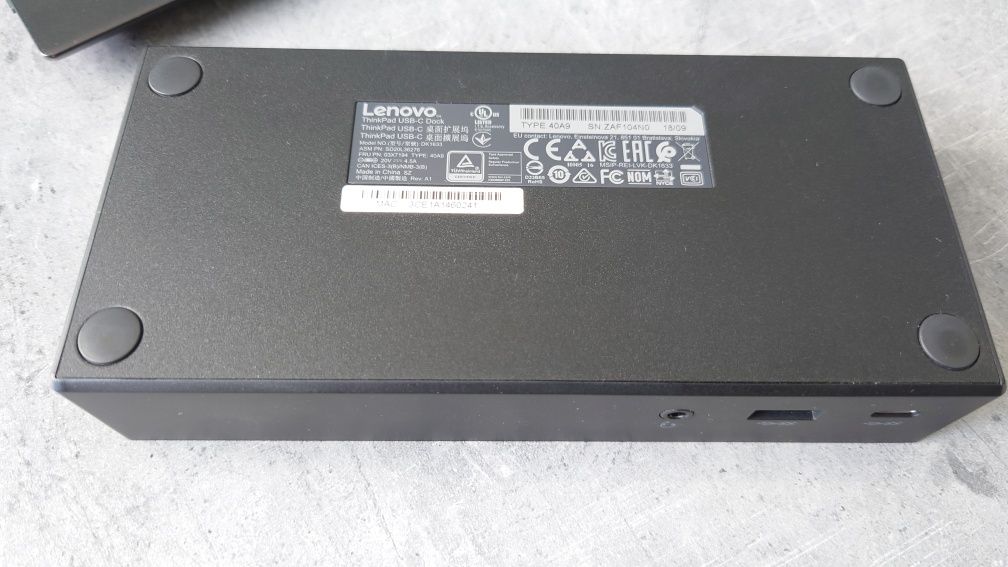 Stacja dokująca ThinkPad Lenovo USB-c dock thunderbolt display port