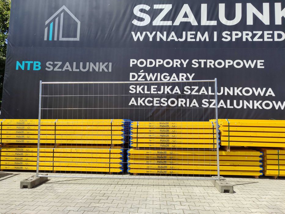 Ogrodzenia tymczasowe ażurowe