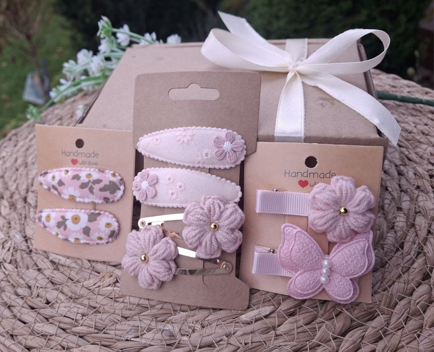 Zestaw spineczek do włosów na prezent