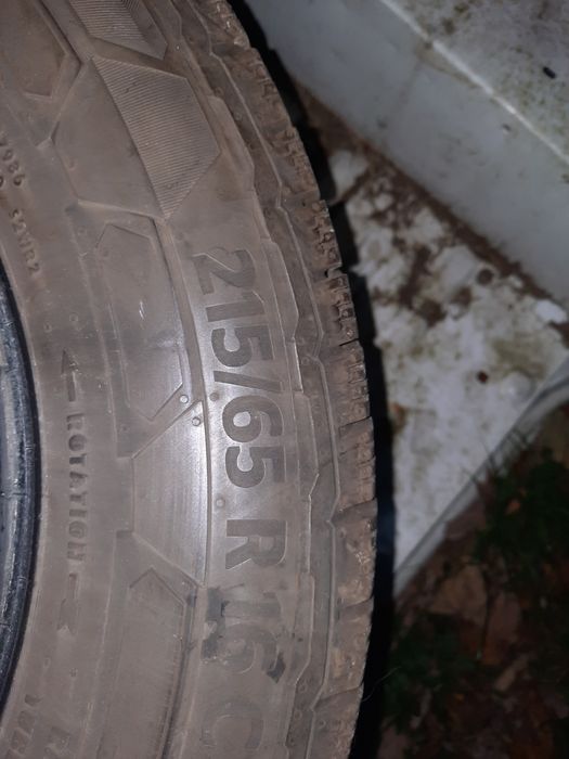 Opony zimowe 215/65/16c continental vancontact winter