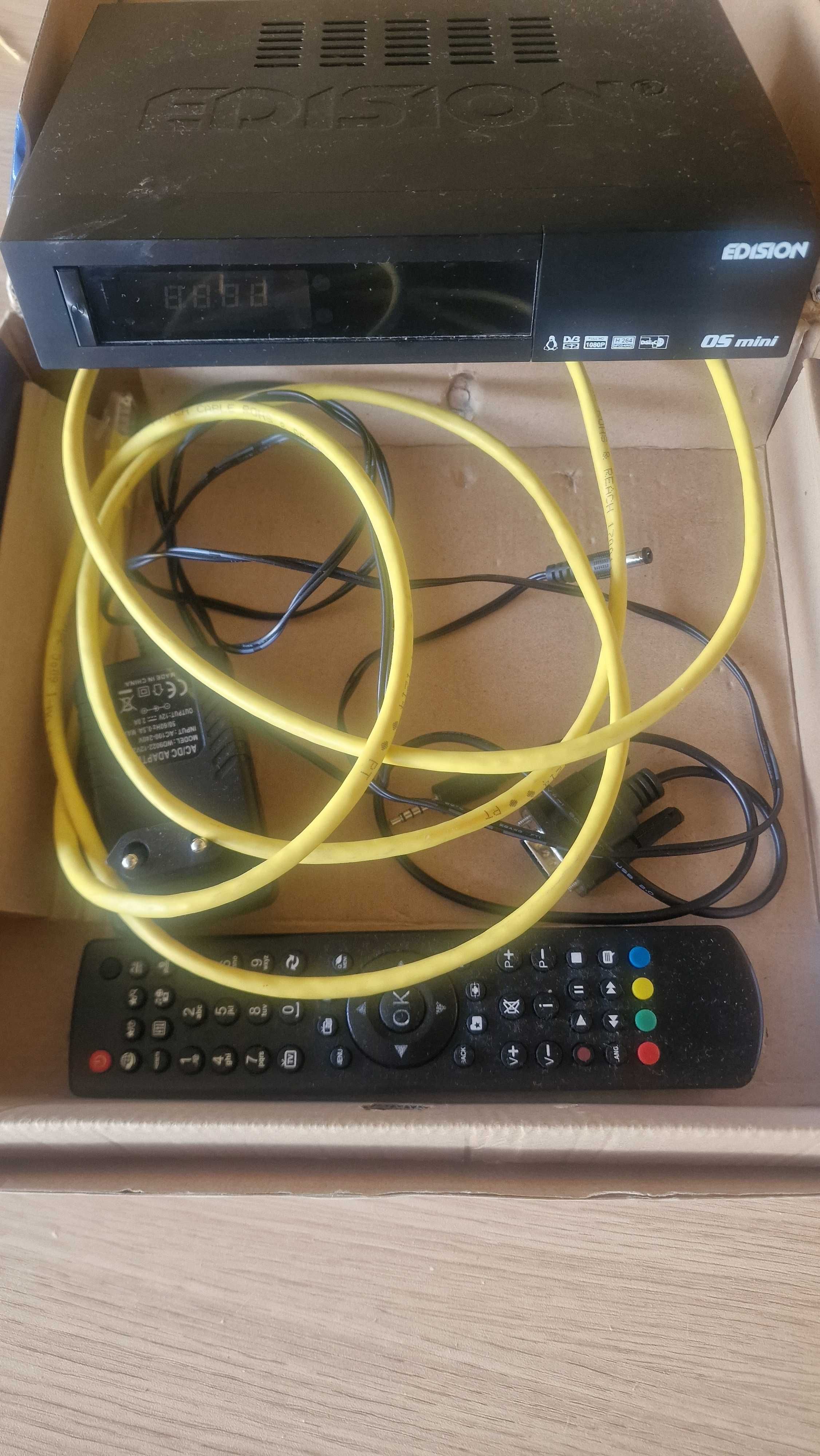 Edision OS NINO+ DVB-S2 Linux Receptor de Satélite E2 LINUX Full HD