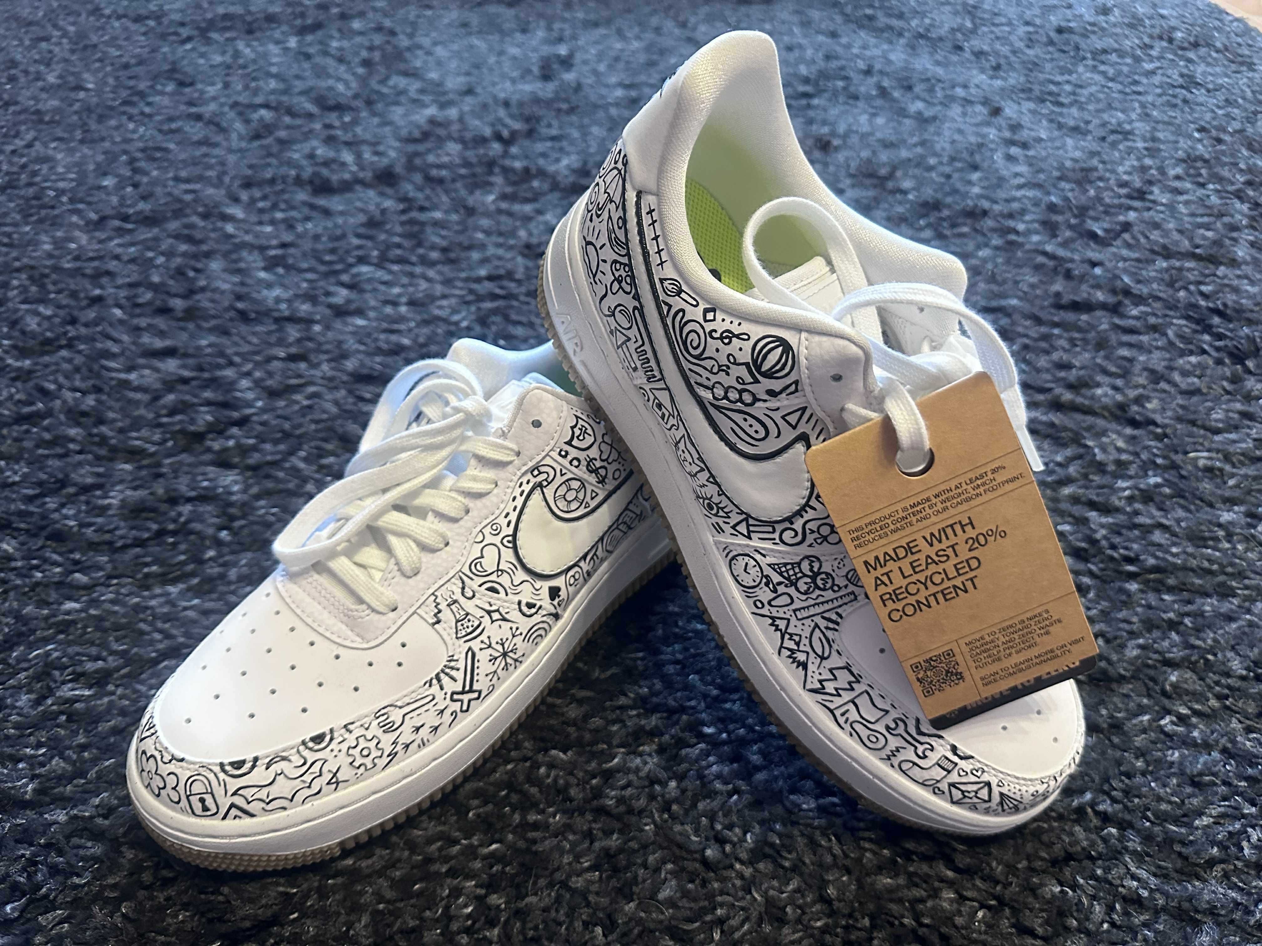 Custom Nike Air Force 1 '07 NN – Rozmiar 39