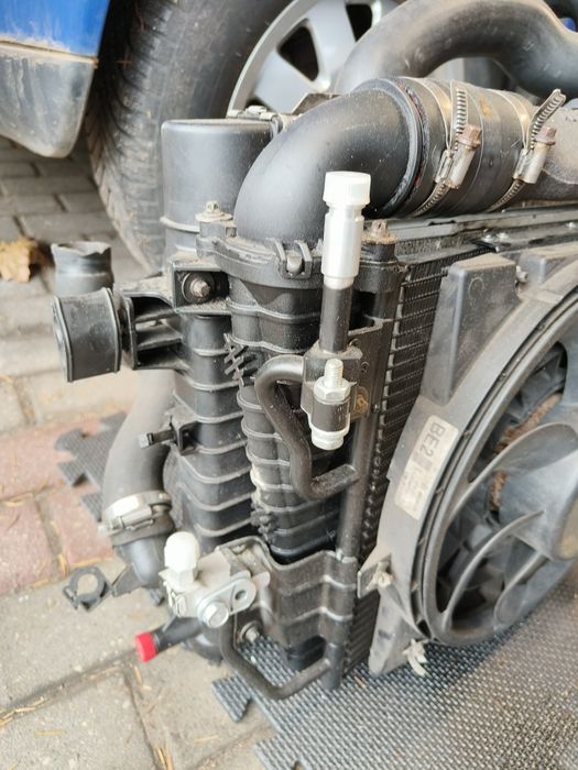 Opel Astra H 1.9cdti 120km- Z19DT-zestaw chłodnic - duży fmic od 150km