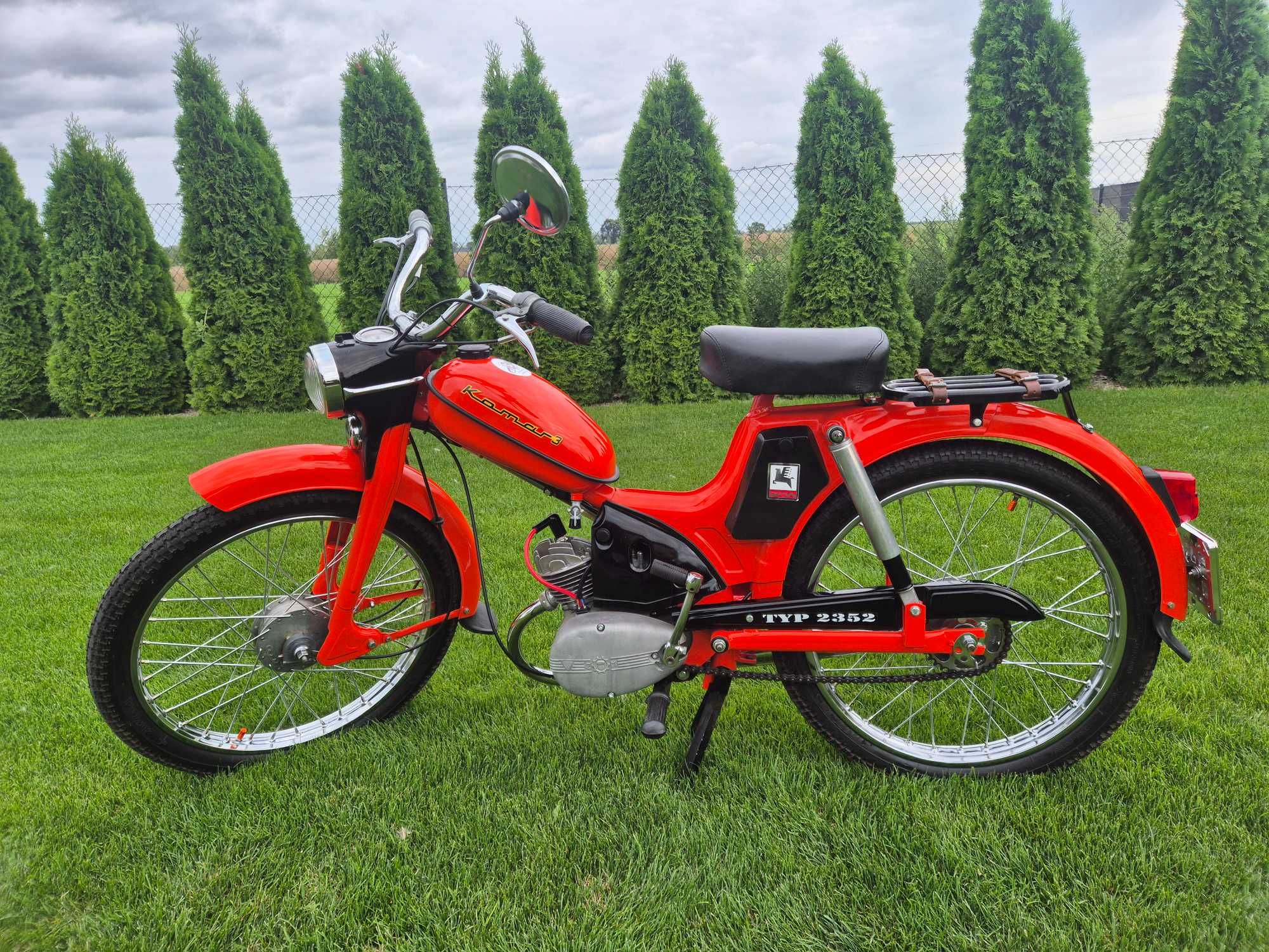 Komar jak nowy. Zarejestrowany. Zamiana Simson Motorynka.