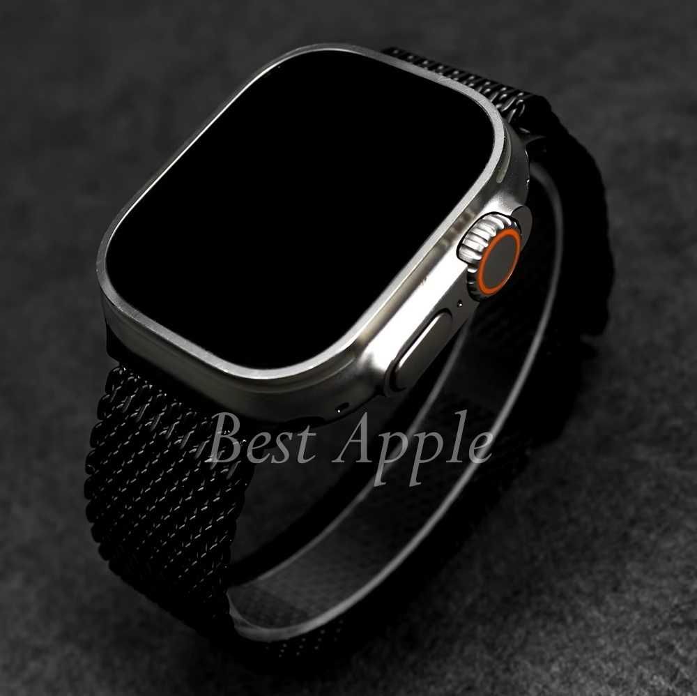 NEW! Браслет з нержавіючої сталі Milanese Loop для Apple Watch Ultra49