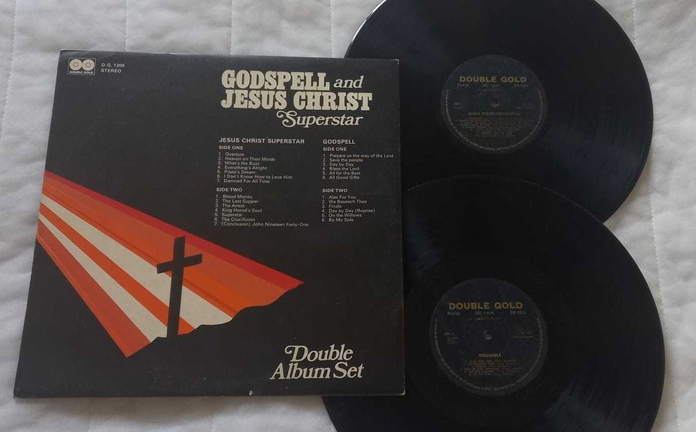 Jesus Christ Superstar And Godspell - Duplo LP 1973 UK