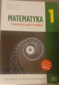 MATEMATYKA 1 - podręcznik do liceum i technikum, zakres podstawowy