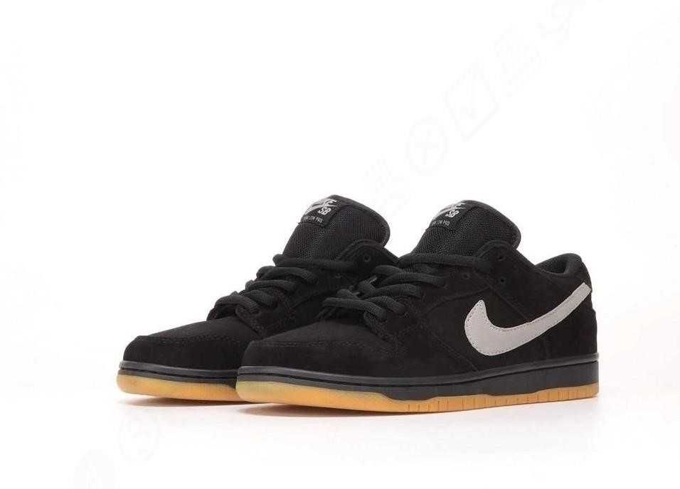 Мужские кроссовки Nike SB Dunk Low Black Grey Fog 41-46 найк Sale!