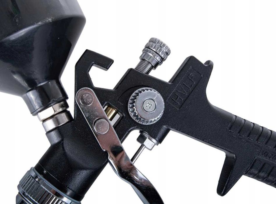 Pistolet do Malowania HVLP 4 Dysze 1.3 1.4 1.7 2.0mm Lakierniczy 600ml