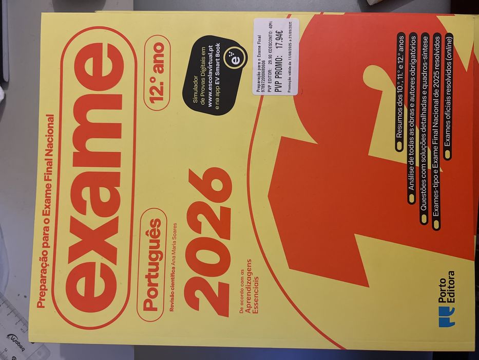 Livro exames nacionais português