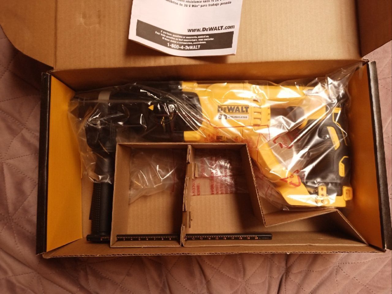 Перфоратор DEWALT DCH133 20V бесщеточный