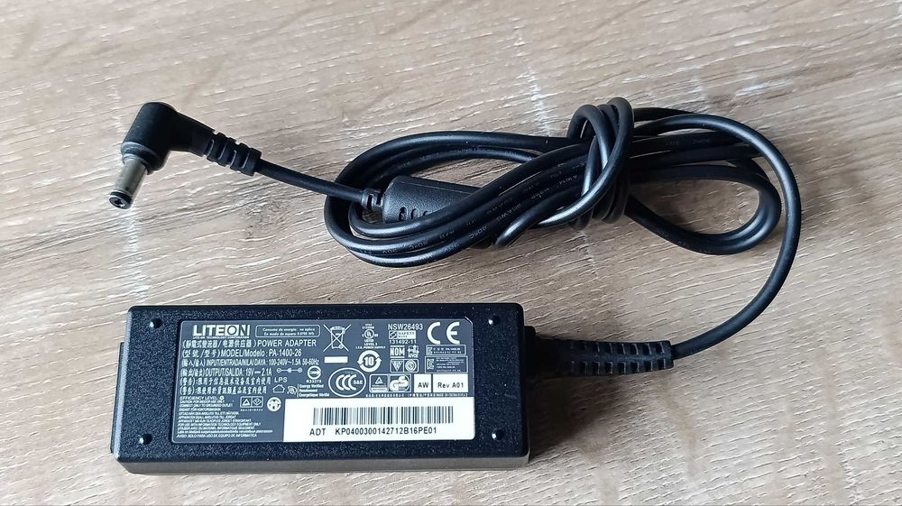 Блок живлення LiteOn РА-1400-26 40W (19V 2.1A, 5.5×1.5 мм), оригинал