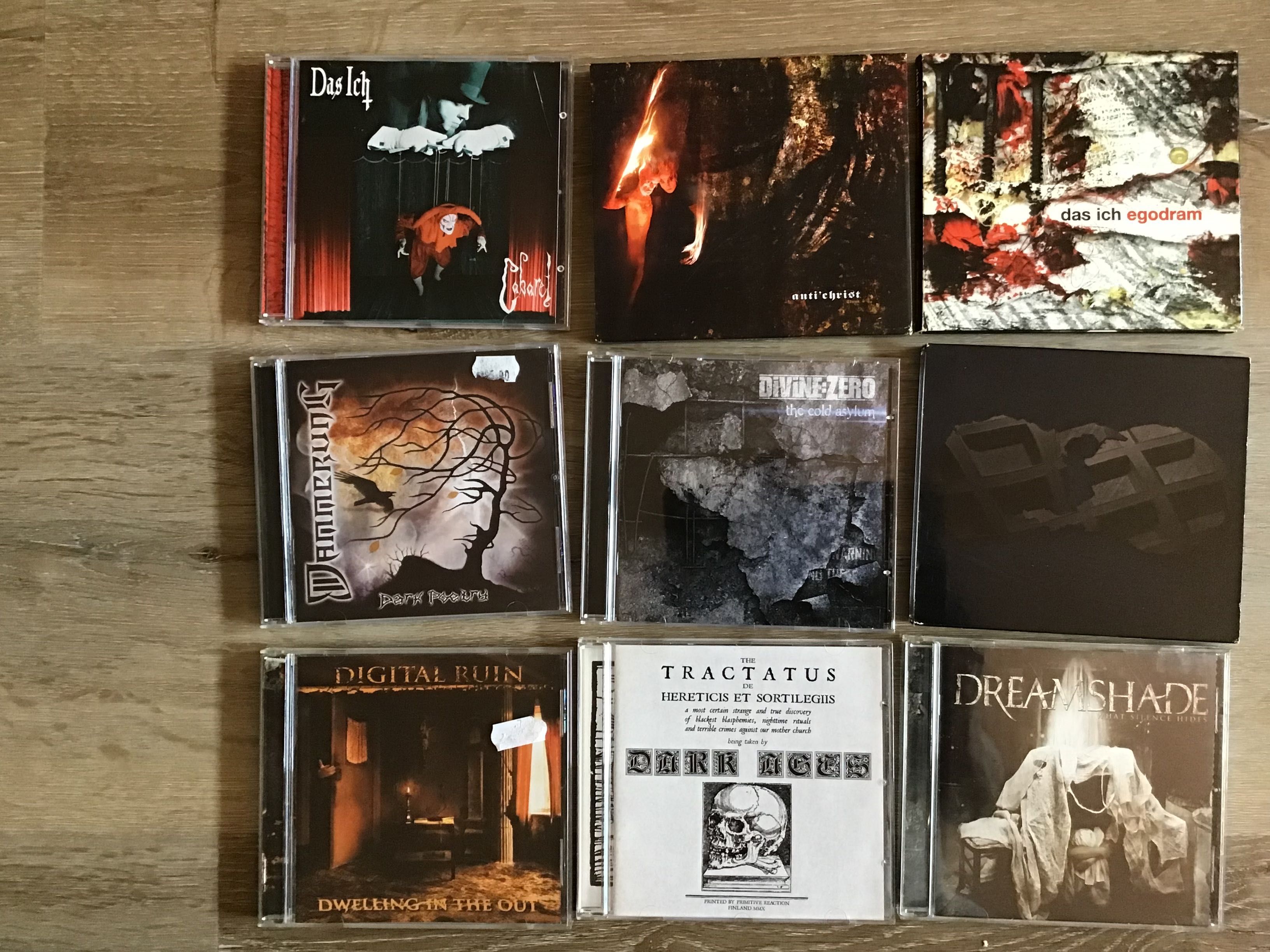 CDs vários metal rock letra D Actualizada