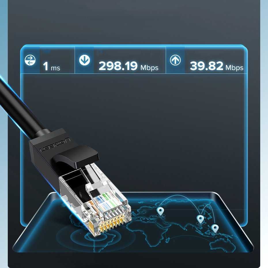 1m Kabel LAN RJ45 Internet Router Drukarka Terminal Komputer PC Laptop