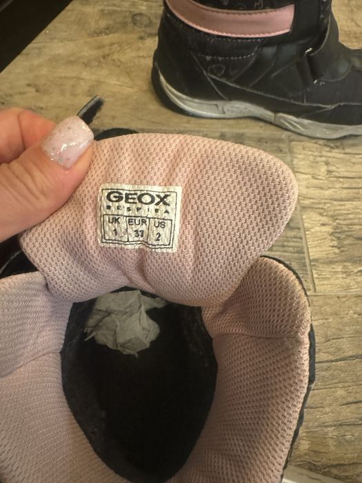 Зимние ботинки geox 33