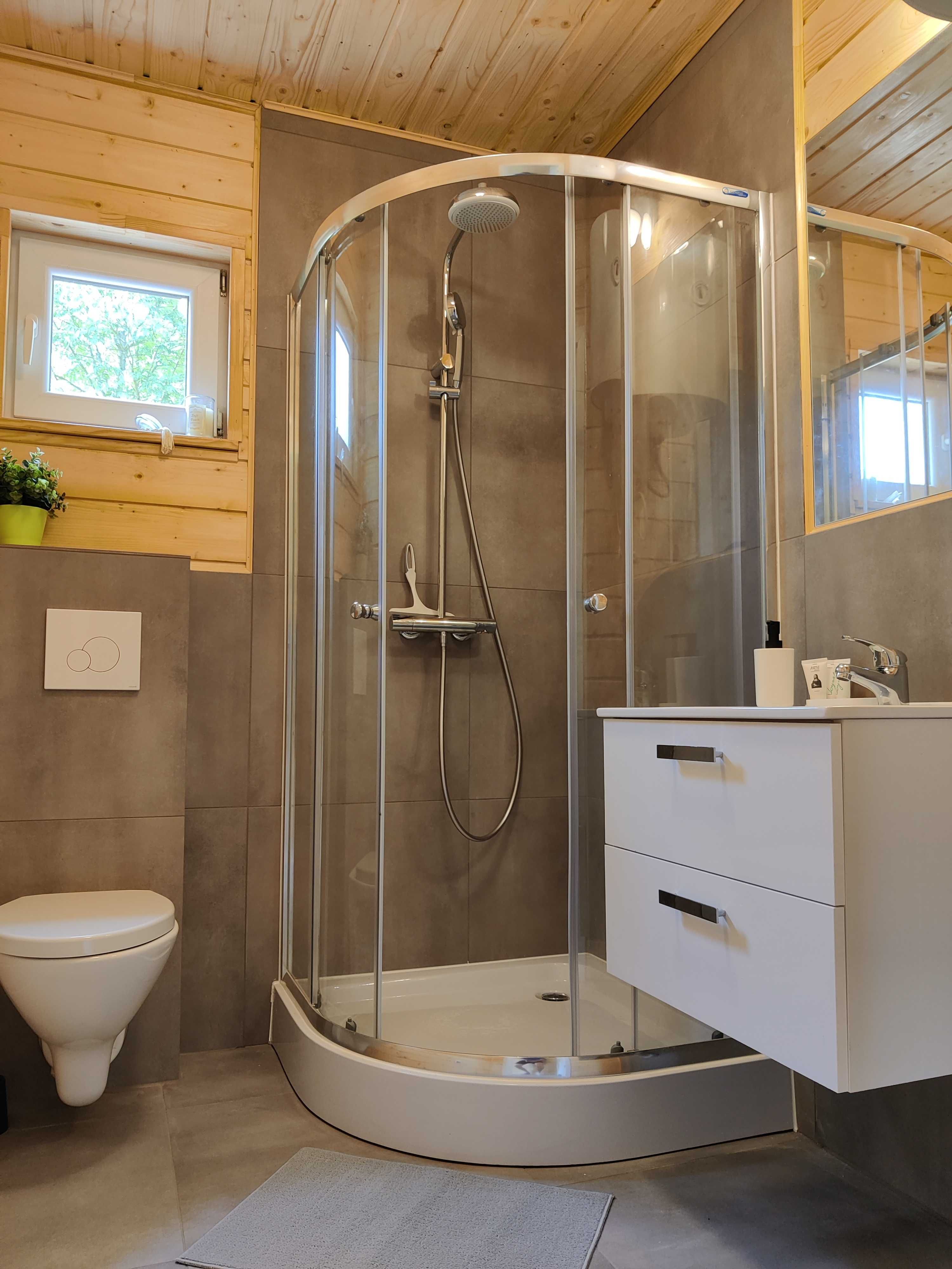 Domki nad stawem. Sauna, Jacuzzi, basen