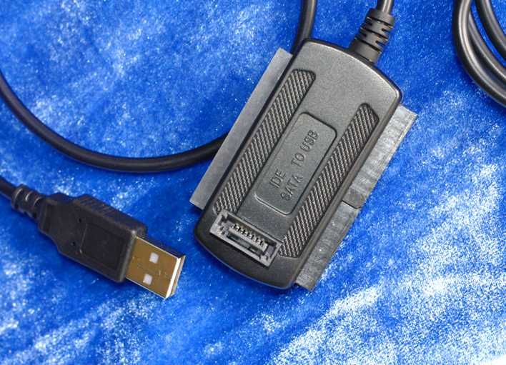 Перехідник USB на IDE/SATA жорстких дисків-вінчестерів ЮСБ на ІДЕ/САТА