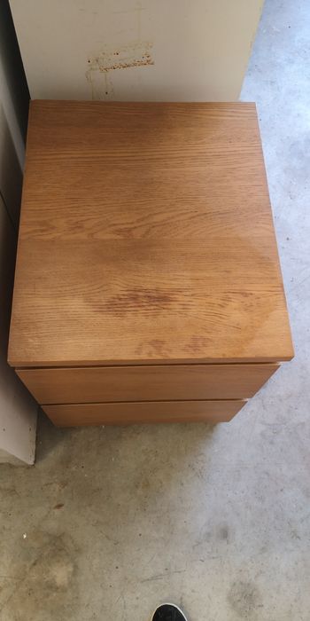 Cómoda/Mesa Cabeceira 2 gavetas Malm