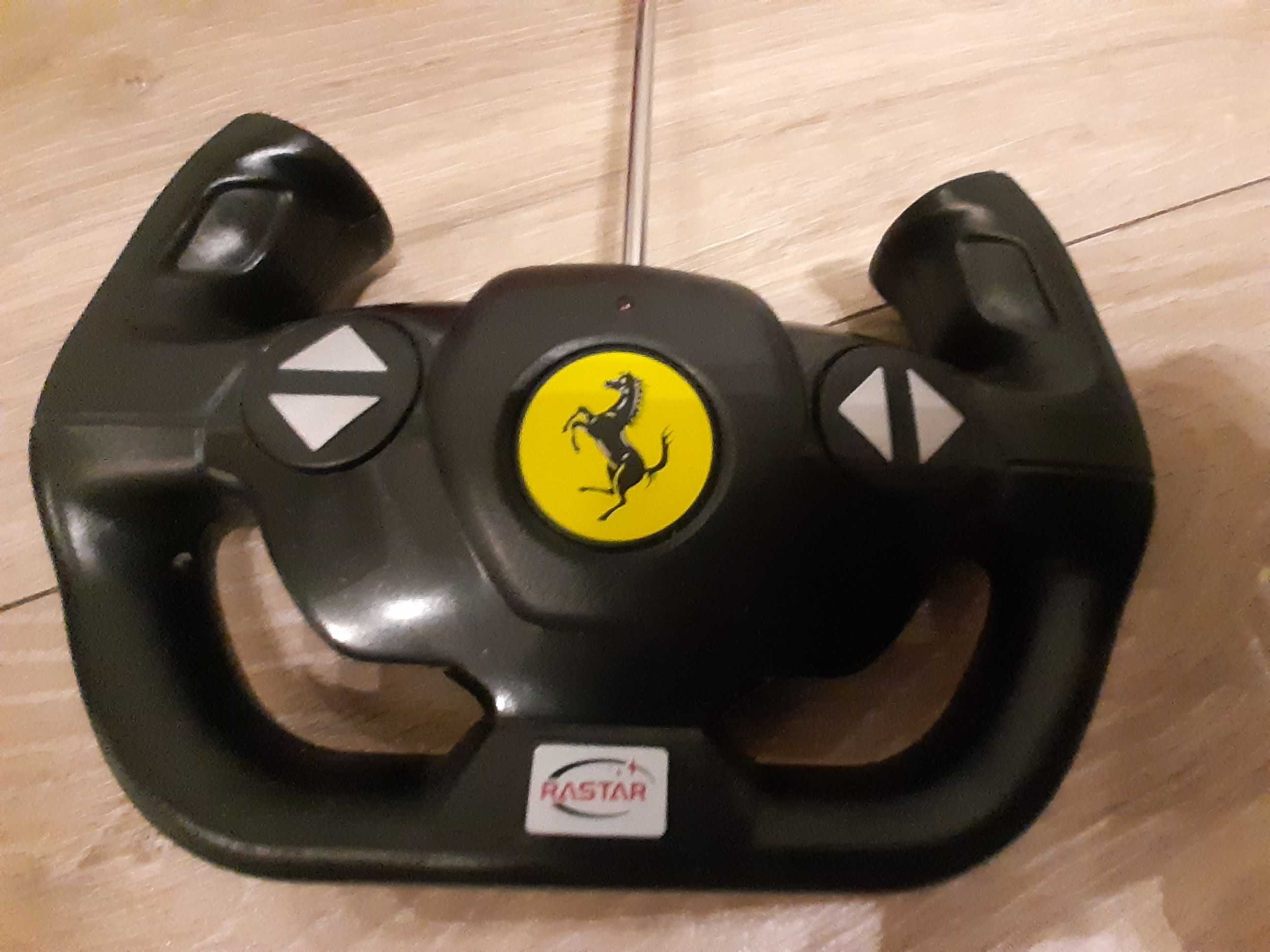 Autko Ferrari na pilota, świeci, jedzie, cofa, na baterie, cena 100zl