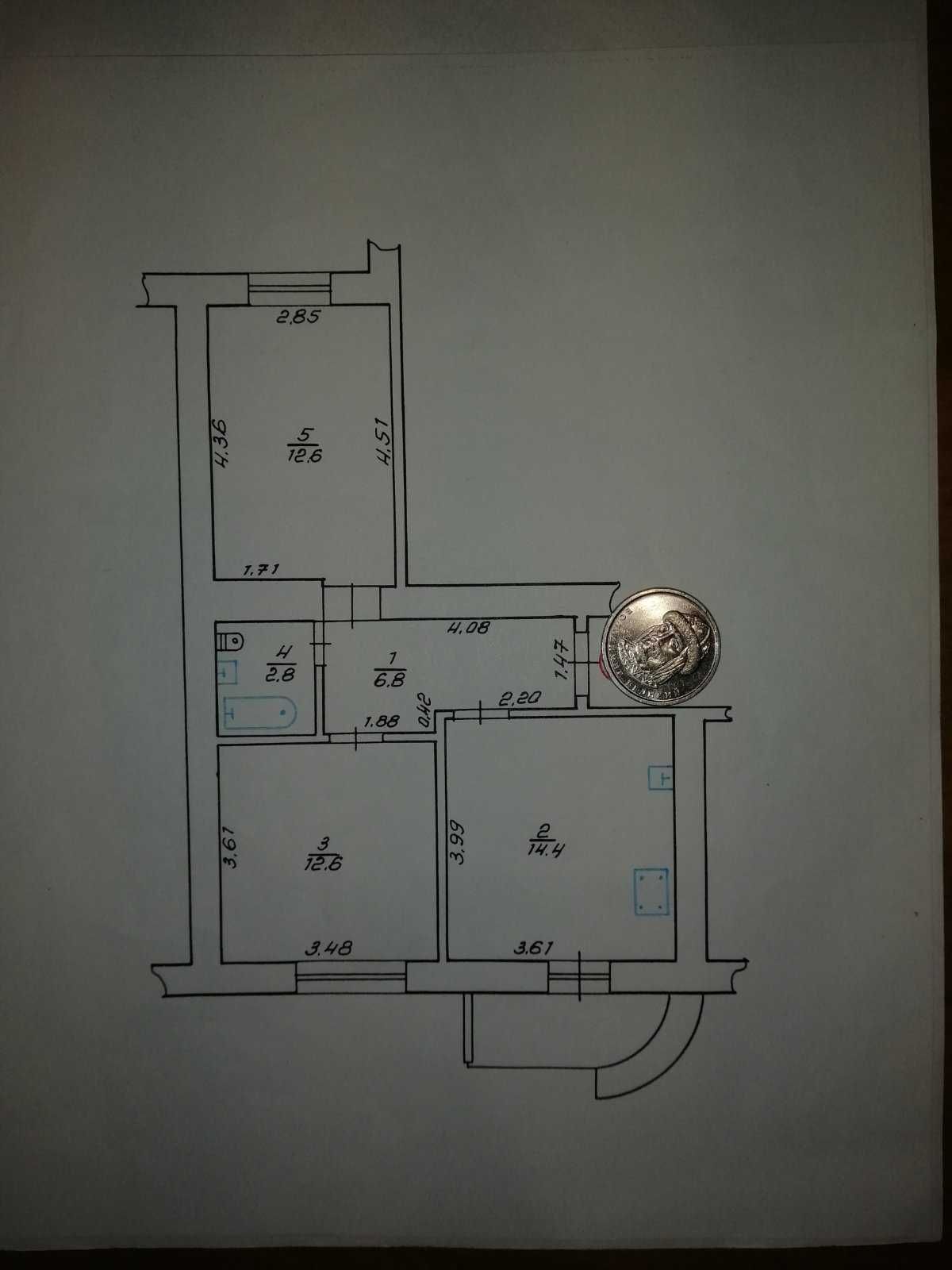 Продам 2 к.кв. на Н.Домах Харьков.Дивизий 14. Работаем с сертификатами