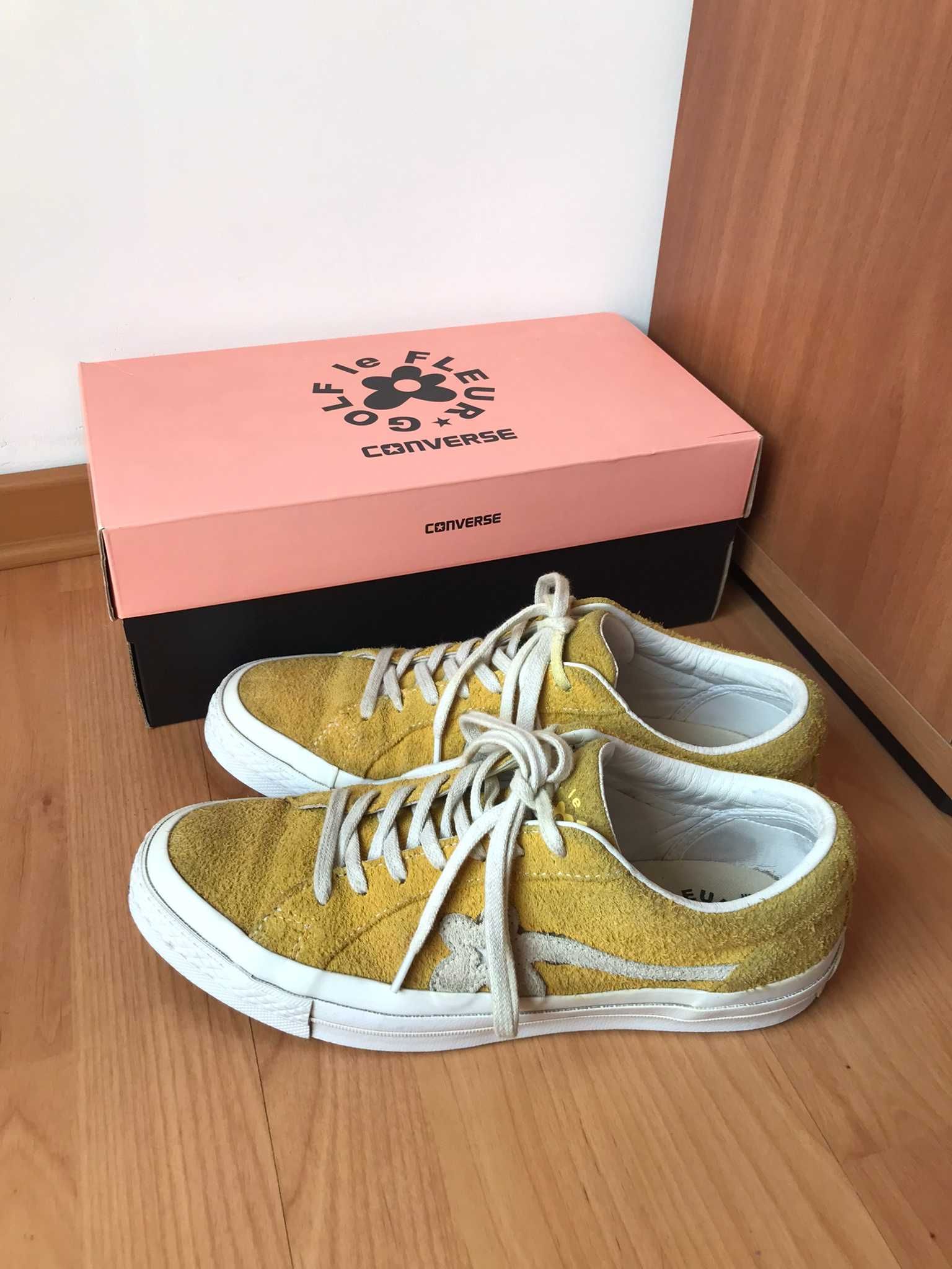 Converse x Golf Le Fleur Golf Wang żółte 41 Tyler, the Creator