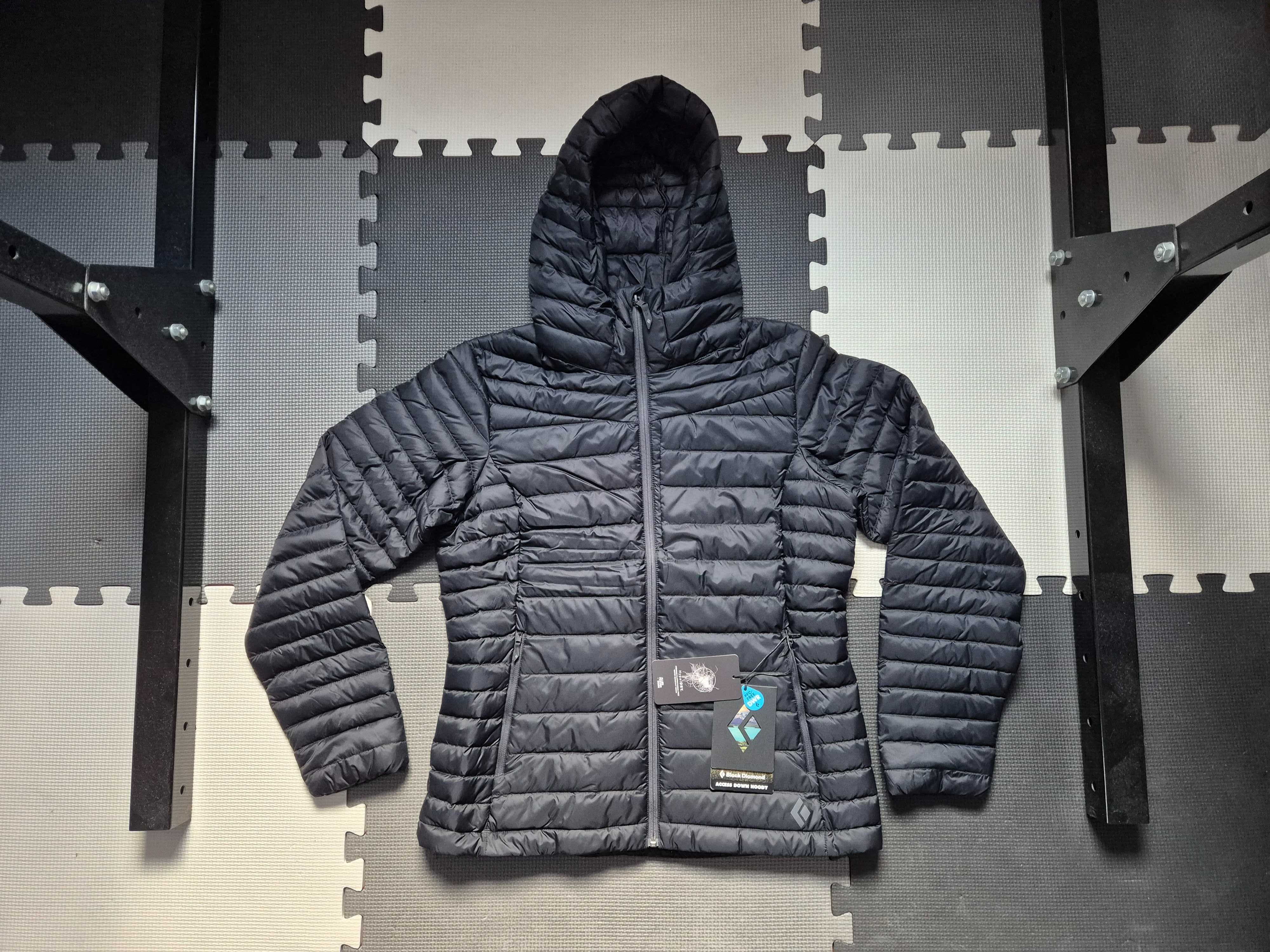 Nowa extra kurtka ocieplana turystyczna puchowa górska Black Diamond