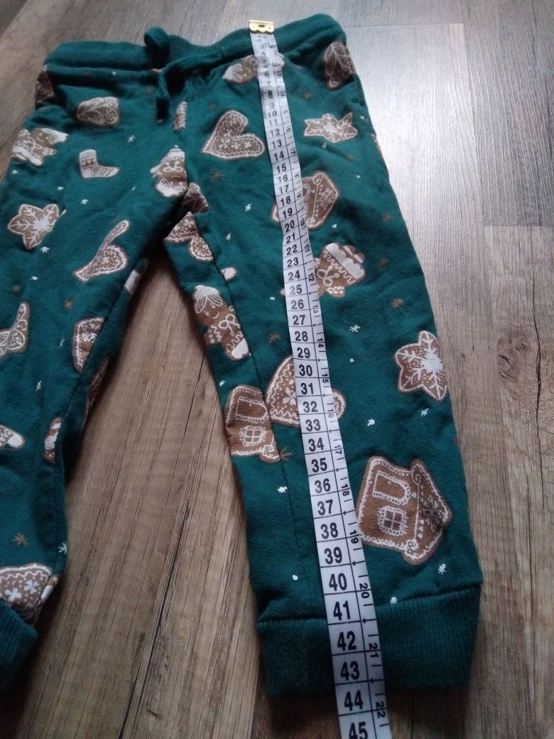 2 x spodnie niemowlęce 86 cm Pepco
