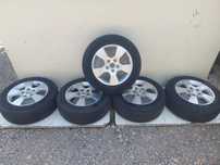KOŁA ALUFELGI FELGI VW SKODA SEAT  AUDI 5x112 ET 50 OPONY LETNIE 205/60 R15 DYNAMO STREET-H