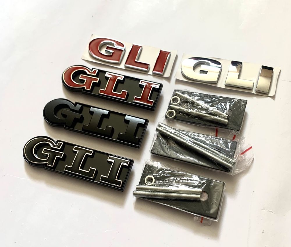 Емблема шильдик значок VW GTI GLI Golf Jetta