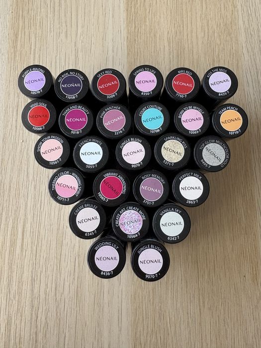 Lakier hybrydowy, neonail, nails