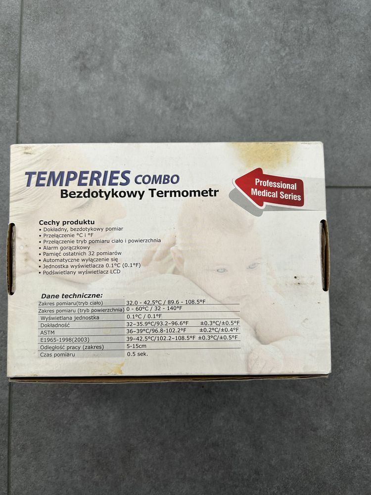 Bezdotykowy Termometr na podczerwien