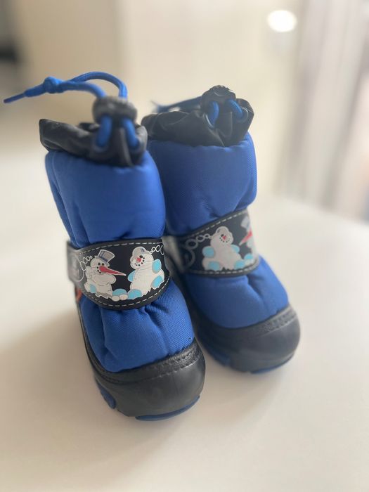 Дитячі зимові/демі чоботи, дутіки Demar (20-21 розмір, устілка 12 см)