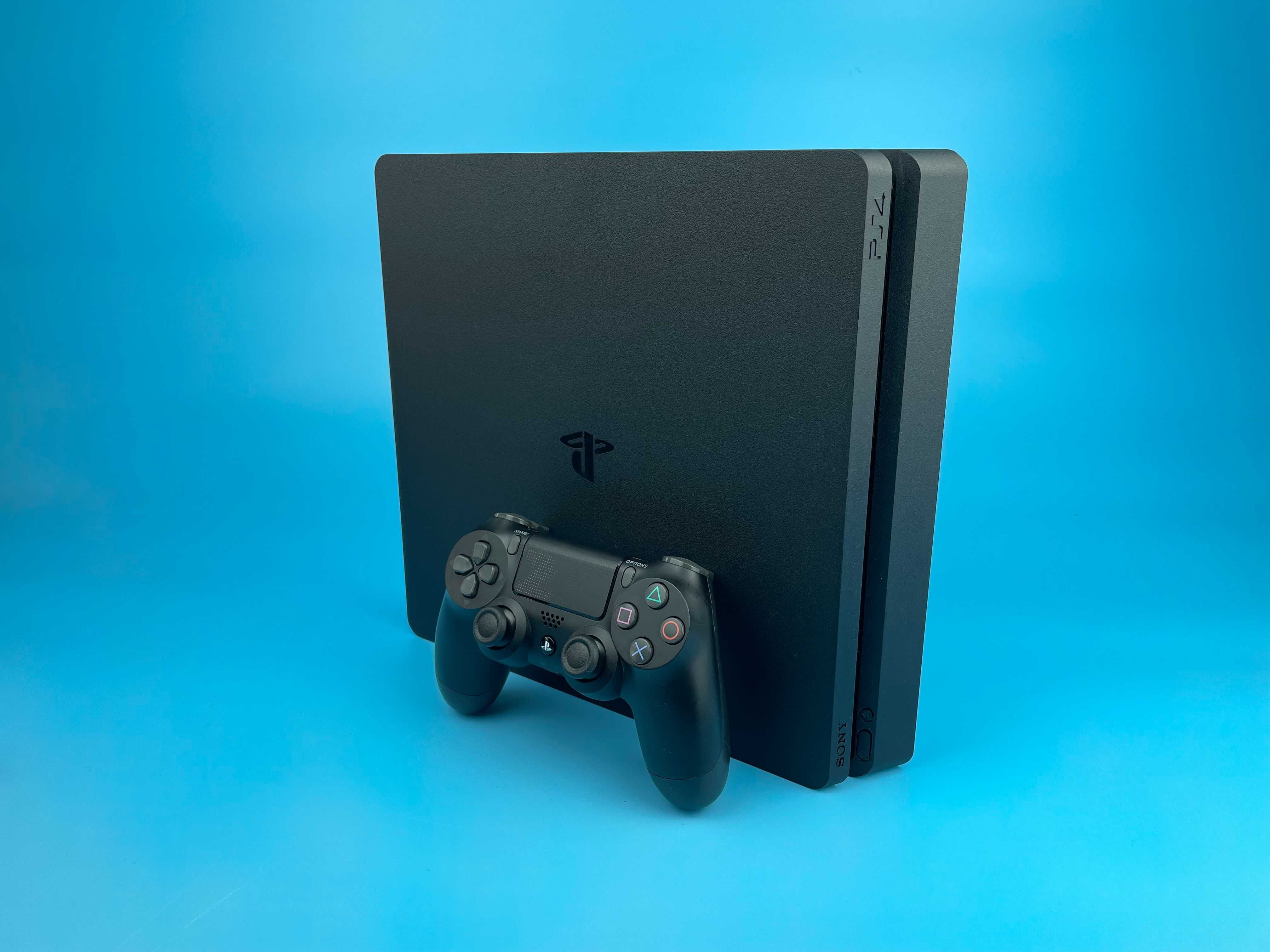 Playstation 4 Slim 500 Gb, Підписка PS Plus Deluxe(1 рік), Гарантія