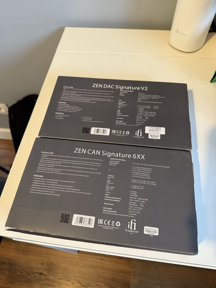 IFI ZEN DAC SignatureV2+CAN signature 6xx+Sennheiser HD660s